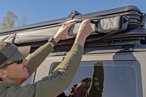 Retractable Roof Rack Awning - Rough Country - 6'6